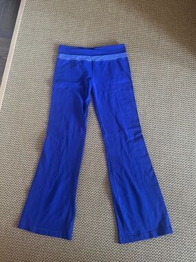 lululemon athletica Wide Leg Pants in Royal Blue